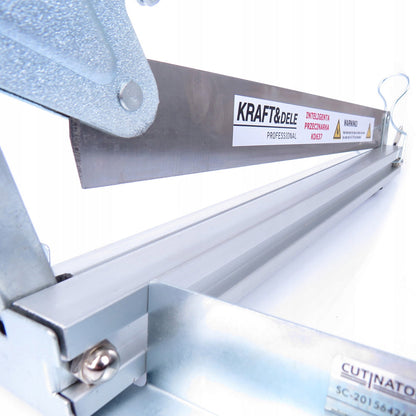 eMESERIASUL.RO Ghilotina parchet si panouri laminate MDF, VCT, PVC, grosime pana la 36 mm, taiere in unghi 90/45 gr, KRAFTMEN K637, POZA 10