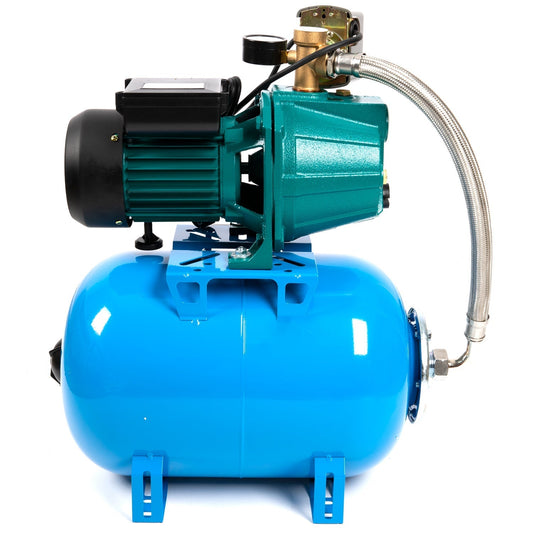eMESERIASUL.RO Hidrofor apa Liderman- Apc-JY100A(a), vas expansiune 24L, 0.8 Kw, 50 l/min, H refulare 46m, POZA 1