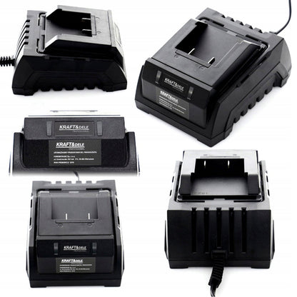 eMESERIASUL.RO Incarcator acumulatori KRAFTMEN K1780, 230V, 2,3A, acumulator Li-Ion ( PROSERIES ), POZA 2