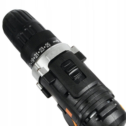 eMESERIASUL.RO Masina de insurubat si gaurit pe acumulator 20V, BLACK-SQUARE PORTONERO B12059, Valiza inclusa, POZA 3