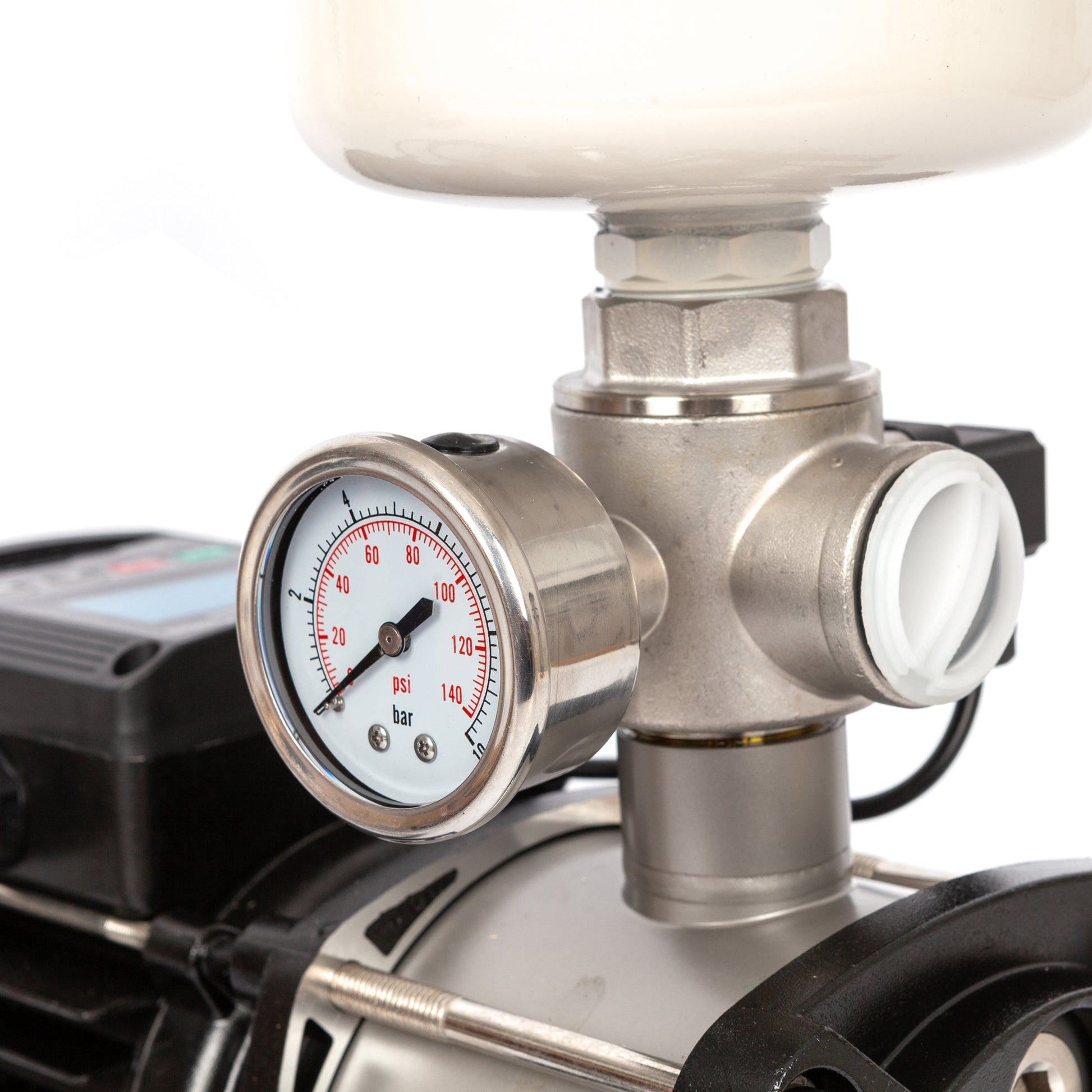 eMESERIASUL.RO Mini hidrofor AquaTechnica, 8L, 1 Kw, 33.3l/min, H refulare 54m, POZA 11