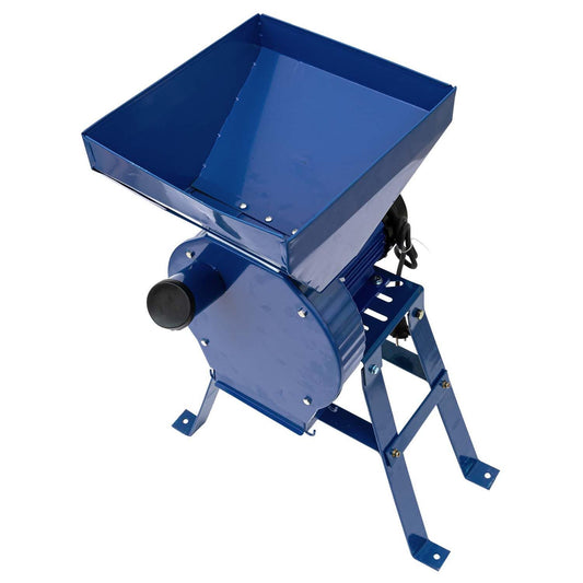eMESERIASUL.RO Moara cereale si stiuleti (2 in 1) Albastra Alpin-PROFI seria B, 3.9kW, cu ciocanele, malai si uruiala, CUVA MARE + suport cu picioare, POZA 1