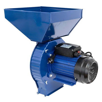eMESERIASUL.RO Moara  cereale, stiuleti, lucerna si fructe/legume (4 in 1) Albastra Alpin-PROFI seria E, 3.9KW, Motor Electric Inclus, CUVA MARE, POZA 2