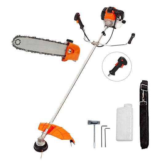 eMESERIASUL.RO Motocoasa pe benzina ALFA 7* PROFESSIONAL, Accesorii Incluse, 52cc-6CP, + CAP DRUJBA, POZA 1