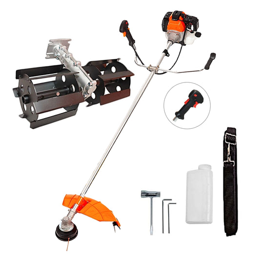 eMESERIASUL.RO Motocoasa pe benzina ALFA 7* PROFESSIONAL, Accesorii Incluse, 52cc-6CP, + PRASITOARE, POZA 1
