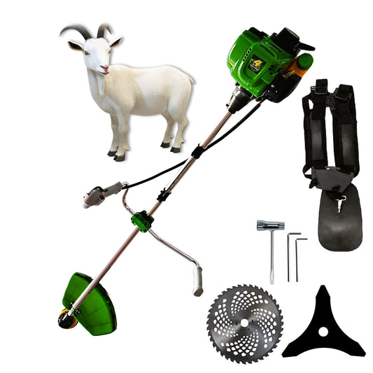eMESERIASUL.RO Motocositoarea KAPRA, Motor 4 Timpi, 6CP, Disc Vidia SI Stea, 52cc, VERDE, POZA 1