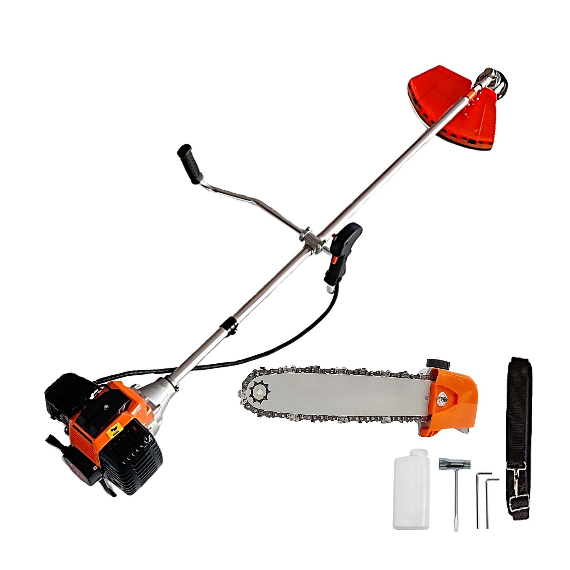 eMESERIASUL.RO Motocoasa pe benzina URAL 7* PROFESSIONAL, 52cc, 6CP, Accesorii Incluse, CAP DRUJBA, POZA 1