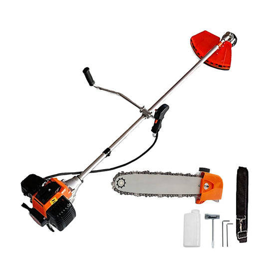 eMESERIASUL.RO Motocoasa pe benzina URAL 7* PROFESSIONAL, 52cc, 6CP, Accesorii Incluse, CAP DRUJBA, POZA 1