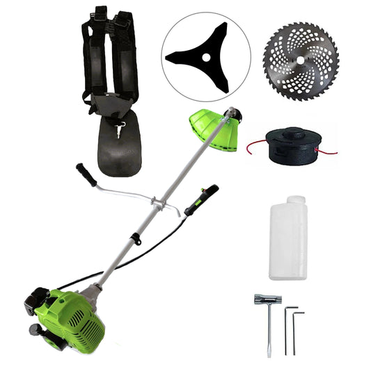 eMESERIASUL.RO Motocositoarea FERMIERULUI-GOSPODAR, Consum Mic, Accesorii si 2xDisc, VERDE-3.4CP, POZA 1
