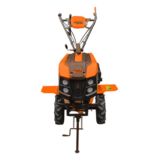 eMESERIASUL.RO Motocultor 10CP, motor DIESEL 4 timpi, cu plug reversibil mare + roti metal, MIFE, POZA 1