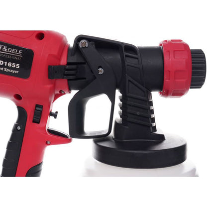 eMESERIASUL.RO Pistol de vopsit KRAFTMEN K1655, electric 450W, Փ 4 mm, 1000ml, POZA 7