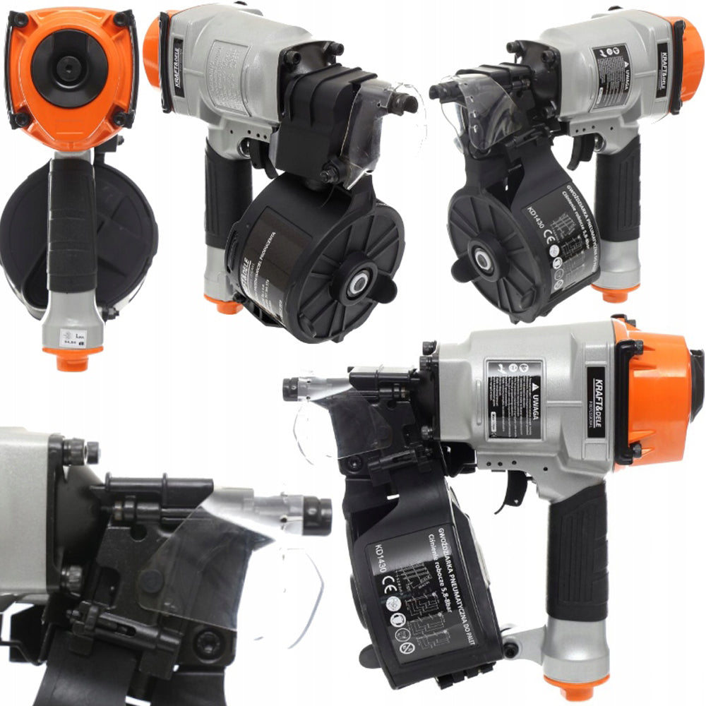 eMESERIASUL.RO Pistol pneumatic pentru cuie KRAFTMEN K1430, diametru 2.1-2.3mm, POZA 4
