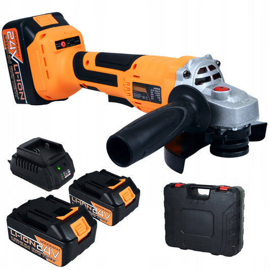 eMESERIASUL.RO Polizor unghiular / Flex pe acumulator BLACK-SQUARE PORTONERO B42559, 24V, 11000RPM, POZA 1