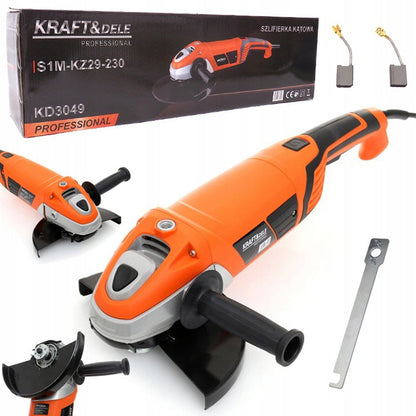 eMESERIASUL.RO Polizor unghiular / flex 3100W KRAFTMEN K3049, 6500RPM, pentru disc 230mm, POZA 2