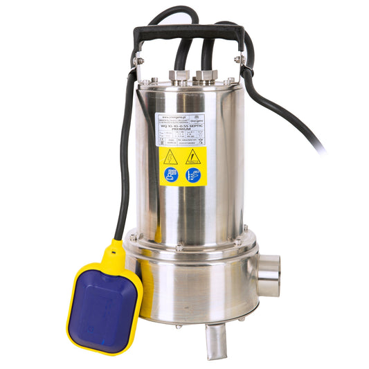 eMESERIASUL.RO Pompa apa murdara OMNI (Polonia) WQ 10-10-0.55 SEPTIC, 0.55kW, debit 250l/min, H refulare 8m, submersibila, POZA 1