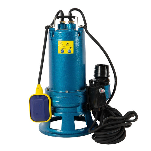 eMESERIASUL.RO Pompa apa murdara cu tocator OMNI (Polonia) WQ 10-10-0,75, 0.75KW, debit 250l/min, H refulare 12m, submersibila, POZA 1
