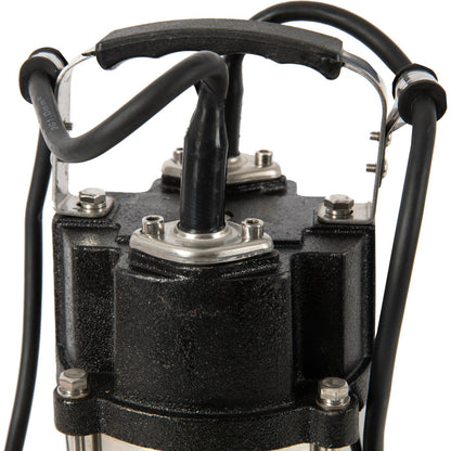 eMESERIASUL.RO Pompa apa murdara cu tocator OMNI (Polonia) WQ 8- 9-0,75, 0.75KW, debit 315l/min, H refulare 11m, submersibila, POZA 2