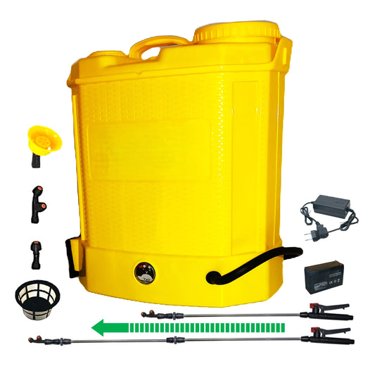 eMESERIASUL.RO Pompa de stropit cu acumulator Pandora 12L, 3 duze incluse, Vermorel, POZA 1