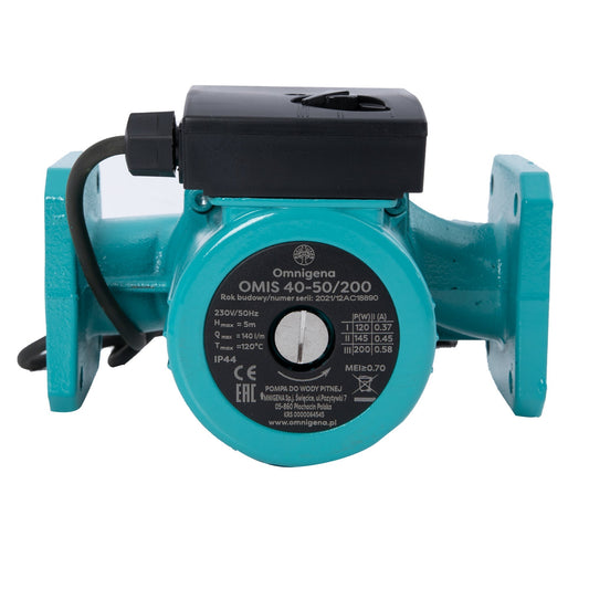 eMESERIASUL.RO Pompa recirculare centrala OMNI (Polonia) OMIS 40-50/200, debit 140l/min, putere 200W, POZA 1