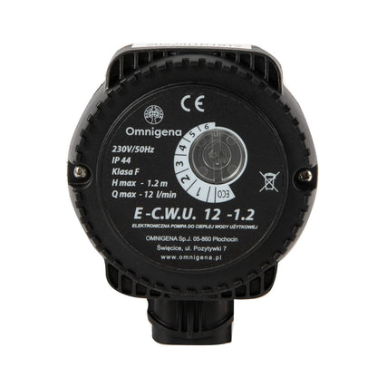 eMESERIASUL.RO Pompa recirculare centrala OMNI (Polonia) ECWU 12-1.2, debit 12l/min, putere 9W, POZA 1