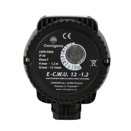 eMESERIASUL.RO Pompa recirculare centrala OMNI (Polonia) ECWU 12-1.2, debit 12l/min, putere 9W, POZA 1