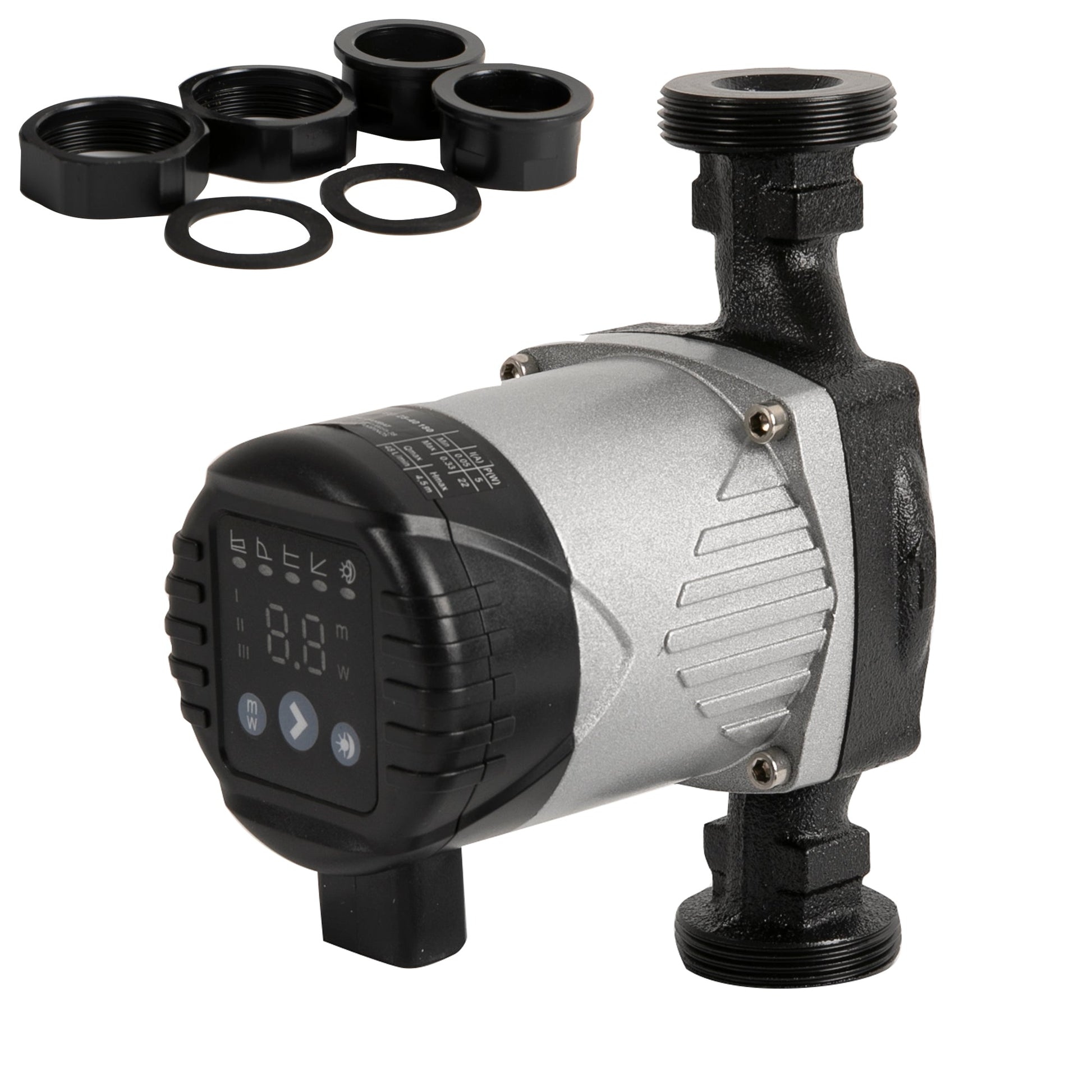 eMESERIASUL.RO Pompa recirculare centrala Vantec EEI 25-40/180, debit 48l/min, putere 22W, POZA 1