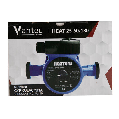eMESERIASUL.RO Pompa recirculare centrala Vantec Heat 25-60/180, putere 93W, POZA 4