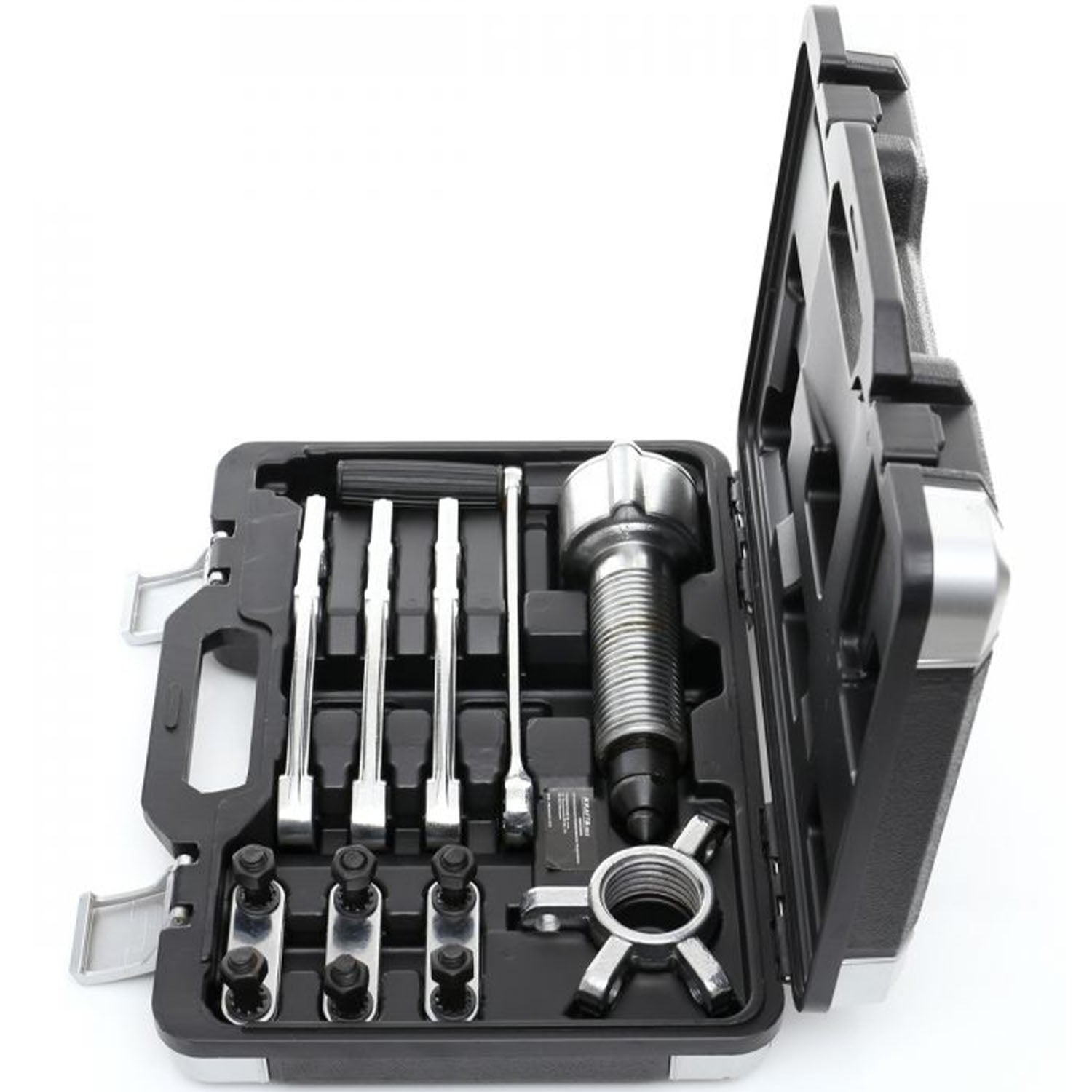eMESERIASUL.RO SET Extractor rulmenti cu 3 brate si actionare manivela, KRAFTMEN K10160, cutie plastic inclusa, POZA 4