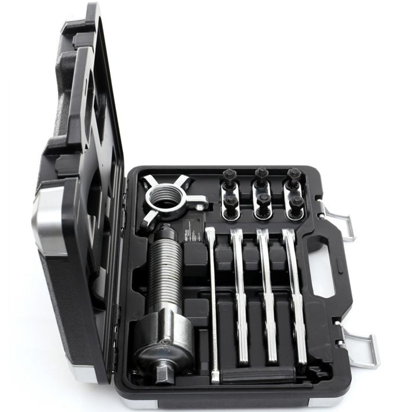 eMESERIASUL.RO SET Extractor rulmenti cu 3 brate si actionare manivela, KRAFTMEN K10160, cutie plastic inclusa, POZA 6
