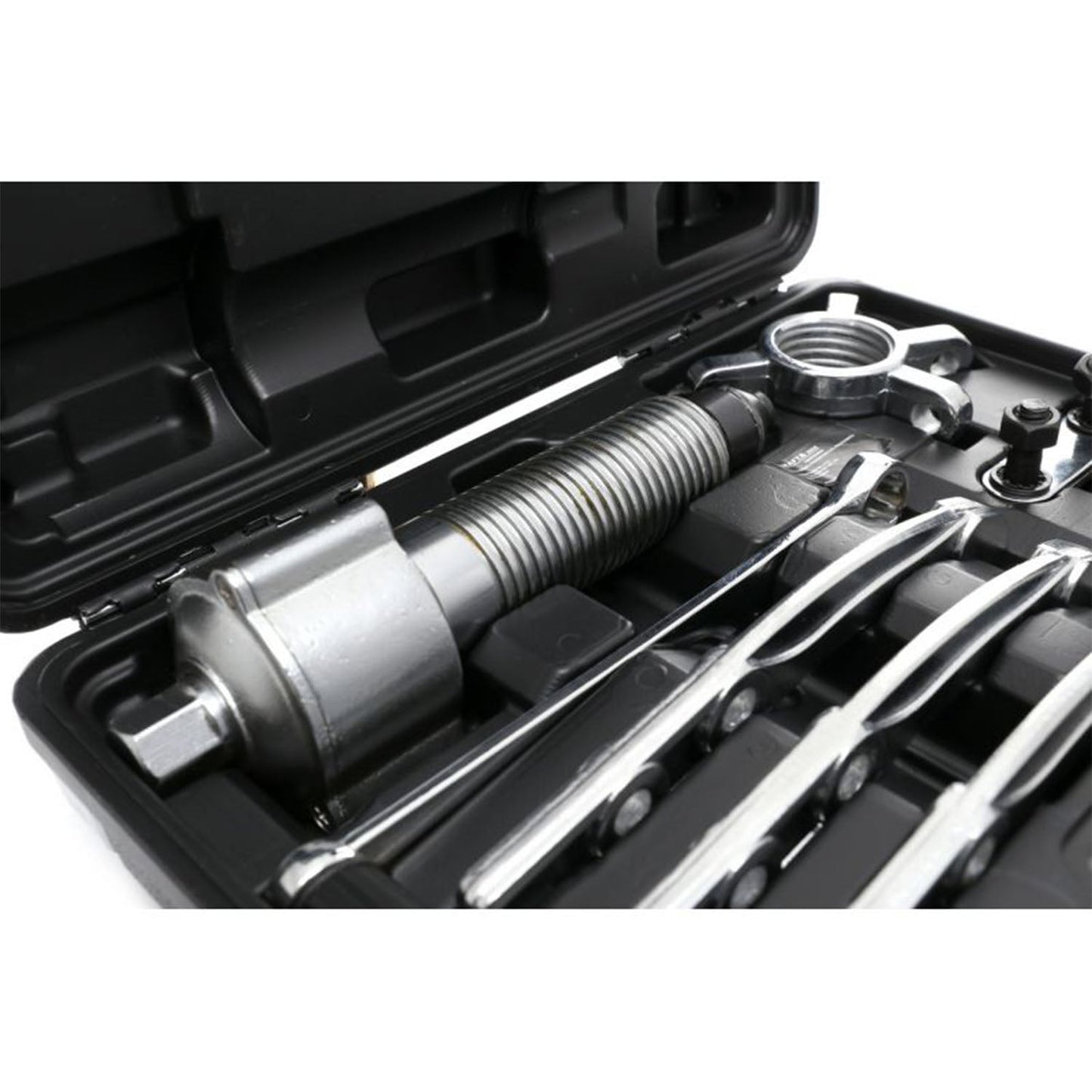 eMESERIASUL.RO SET Extractor rulmenti cu 3 brate si actionare manivela, KRAFTMEN K10160, cutie plastic inclusa, POZA 9