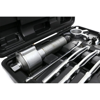 eMESERIASUL.RO SET Extractor rulmenti cu 3 brate si actionare manivela, KRAFTMEN K10160, cutie plastic inclusa, POZA 9
