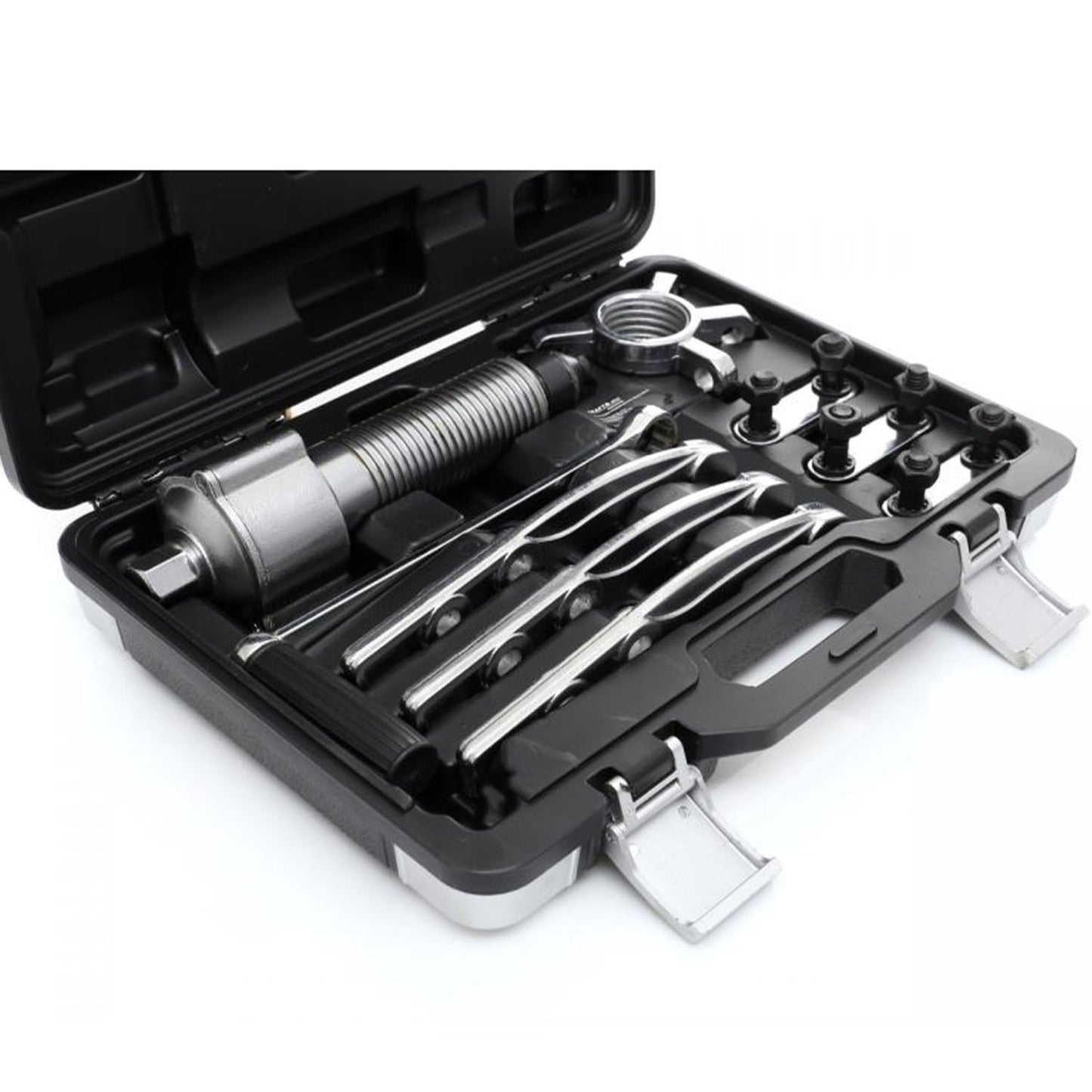 eMESERIASUL.RO SET Extractor rulmenti cu 3 brate si actionare manivela, KRAFTMEN K10160, cutie plastic inclusa, POZA 7