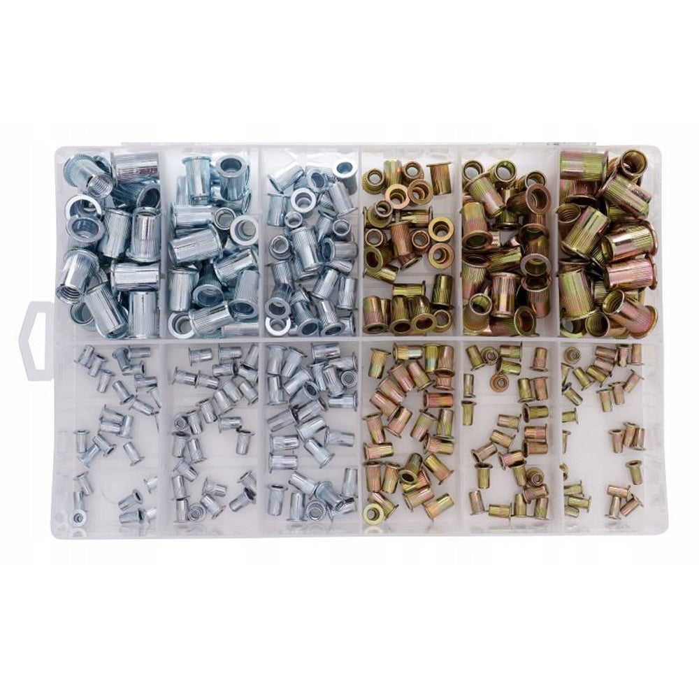 eMESERIASUL.RO SET Flanse cilindrice tip nit, cu filet interior KRAFTMEN K10486, 300 buc, POZA 3
