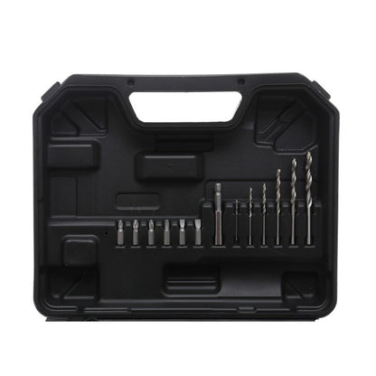 eMESERIASUL.RO SET Masina insurubat si gaurit pe acumulator KRAFTMEN K1566, 1350RPM, include 1 acumulator 18V, 6 burghie si 6 biti, POZA 10