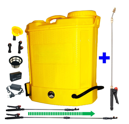 eMESERIASUL.RO Pompa de stropit cu acumulator Pandora 12L, 3 duze incluse, Vermorel, POZA 1