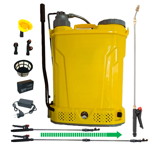 eMESERIASUL.RO Pompa de stropit cu acumulator Pandora 12L, 3 duze incluse, Vermorel, POZA 1