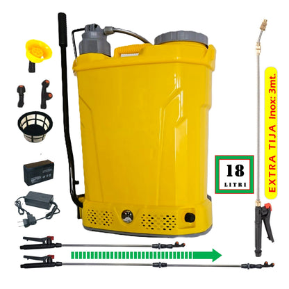 eMESERIASUL.RO Pompa de stropit cu acumulator Pandora 12L, 3 duze incluse, Vermorel, POZA 2