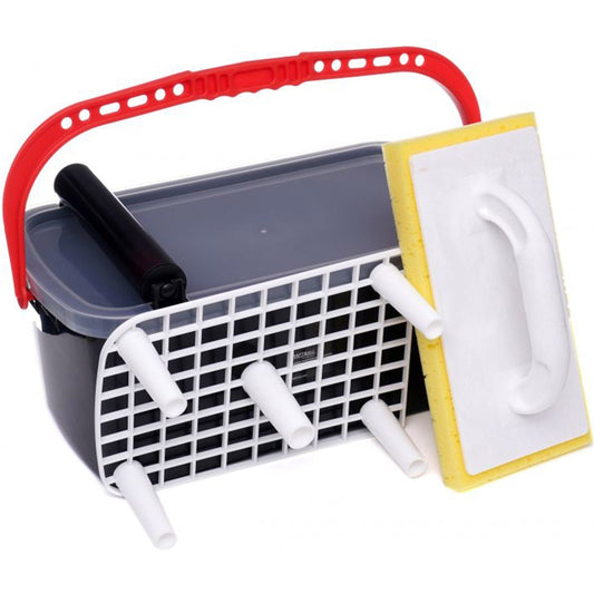 eMESERIASUL.RO SET SCULE si GALEATA 10L pentru zugravire si finisare placare cu gresie ori faianta, KRAFTMEN K10786, POZA 1