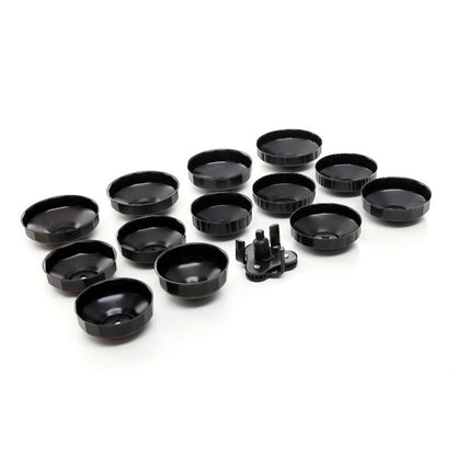 eMESERIASUL.RO SET TUBULARE (capace) desfacere filtre de ulei auto KRAFTMEN K10502, include 28+1 elemente, DRIVE 1/2" si 3/4", POZA 6