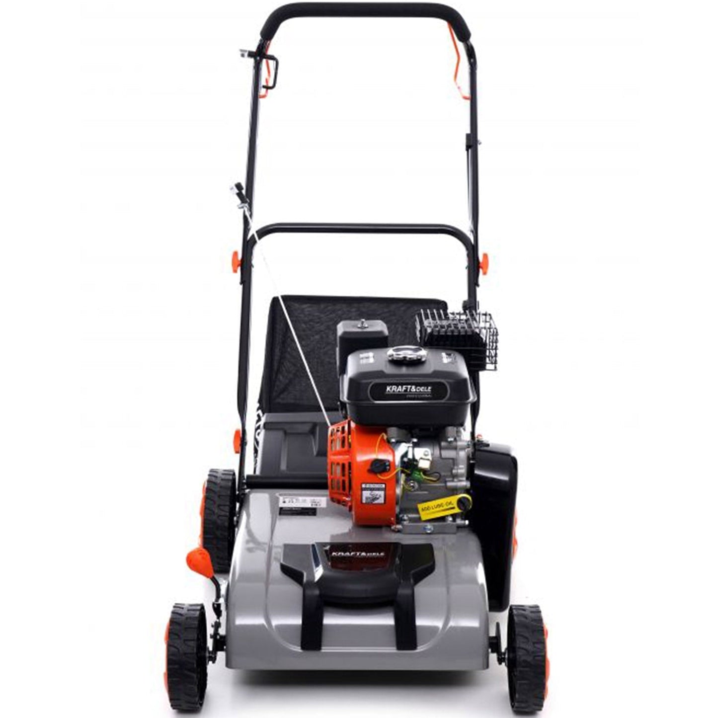 eMESERIASUL.RO Scarificator-aerator gazon cu motor pe benzina 4 timpi, KRAFTMEN K5191 5.2CP, 3.8KW, latime lucru 38cm, POZA 12