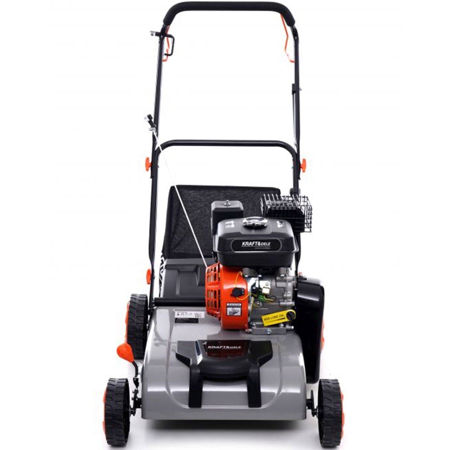 eMESERIASUL.RO Scarificator-aerator gazon cu motor pe benzina 4 timpi, KRAFTMEN K5191 5.2CP, 3.8KW, latime lucru 38cm, POZA 12