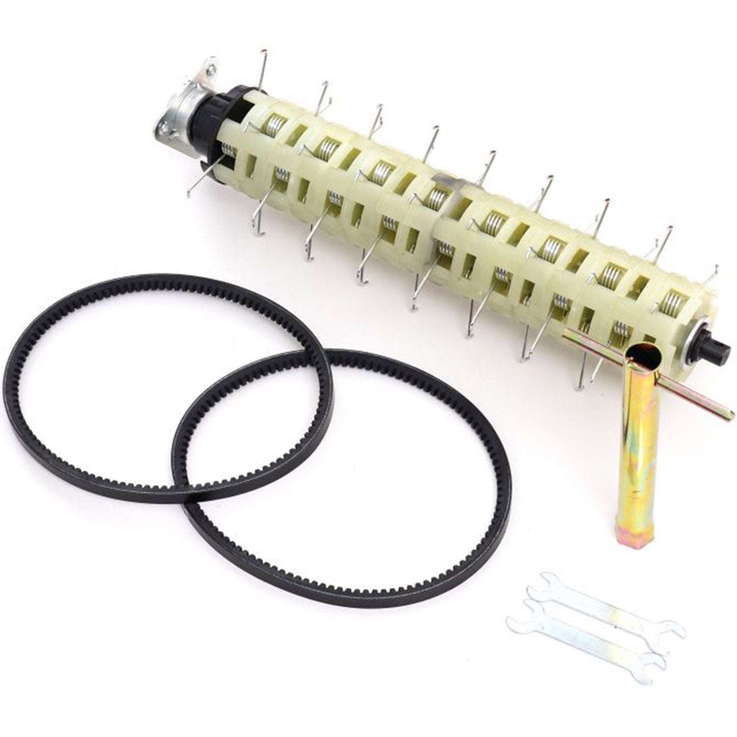 eMESERIASUL.RO Scarificator-aerator gazon cu motor pe benzina 4 timpi, KRAFTMEN K5191 5.2CP, 3.8KW, latime lucru 38cm, POZA 8