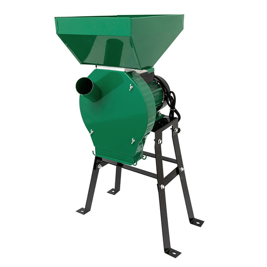 eMESERIASUL.RO Set Moara cereale si stiuleti (2 in 1) Fermax Seria D, VERDE, motor inclus, CUVA MARE, + suport metalic, POZA 1