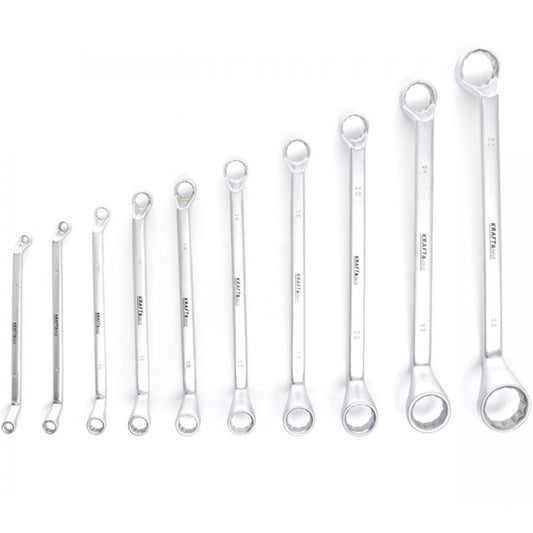 eMESERIASUL.RO Set chei inelare cu cot, 10 piese, KRAFTMEN K10941, 6-32MM, POZA 1