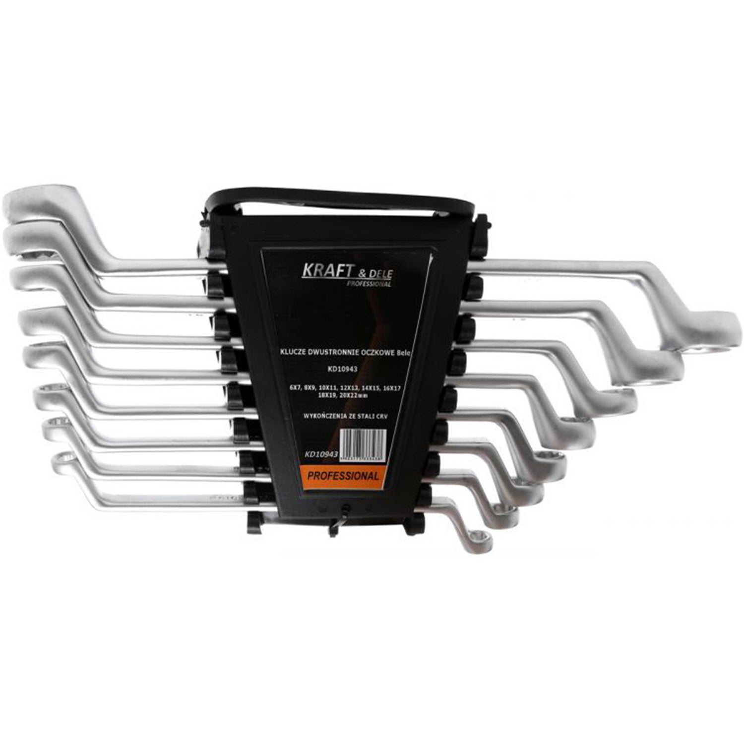 eMESERIASUL.RO Set chei inelare cu cot, 8 piese, KRAFTMEN K10943, 6-22MM, POZA 4