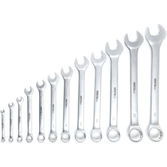 eMESERIASUL.RO Set de chei combinate, 12 piese, KRAFTMEN K10938, 6-32MM, POZA 1