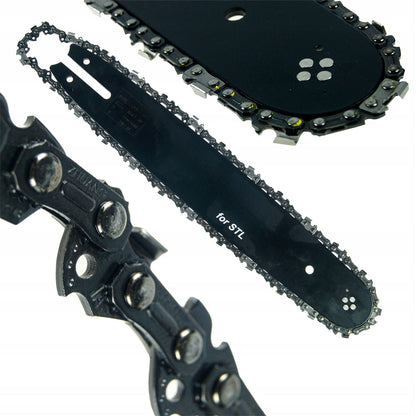 eMESERIASUL.RO Set lama + 2 lanturi drujba, BLACK-SQUARE PORTONERO B53735, Lama 38cm, Pas lant 0.325", Nr.zale 64, POZA 2