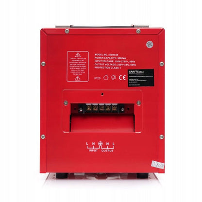 eMESERIASUL.RO Stabilizator de tensiune KRAFTMEN K1935, 5000VA, 230V, POZA 5