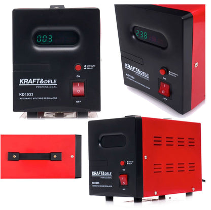eMESERIASUL.RO Stabilizator de tensiune KRAFTMEN K1934, 3000VA, 230V, POZA 2
