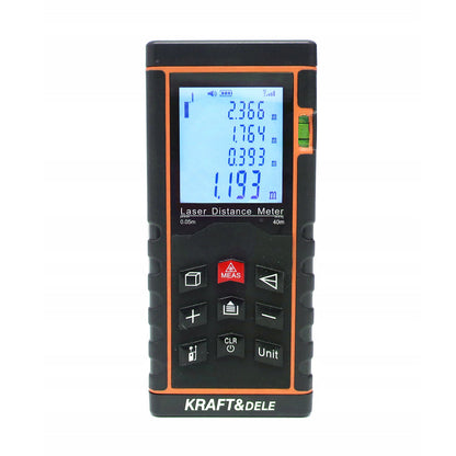 eMESERIASUL.RO Telemetru cu laser KRAFTMEN K10405, 40m + husa protectie, POZA 1
